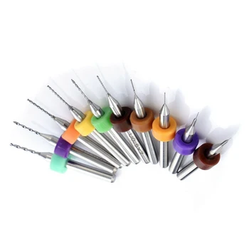 

New 0.6mm-1.5mm PCB CNC Print Circuit Board Carbide Micro Drill Bits Tool Set US