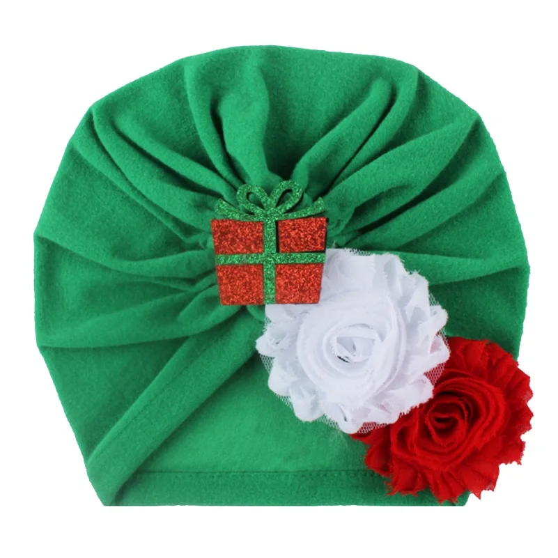 1 шт., детская мягкая шапочка, праздничная Рождественская шапка, подходит для мальчиков и девочек от 1 до 4 лет, Рождественский подарок Санта-Клауса - Цвет: C