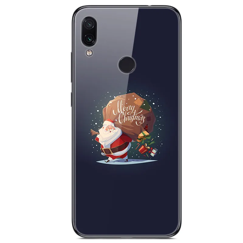 Рождественский чехол для телефона s для huawei Honor 20 Pro 8X Max 8A mate 20 Pro 10 P30 P20 Lite P Smart Z Plus Nova 3i чехол из закаленного стекла