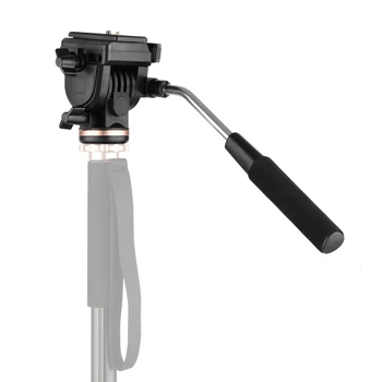 

Professional Camera Video Tripod Head 6kg Load Capacity with 1/4 Inch Quick Release Plates for Nikon Canon Sony DSLR Cameras