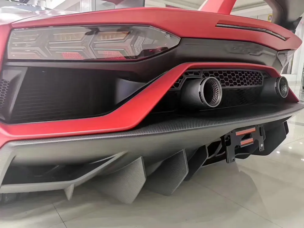 SVJ63 Кузов для Lamborghini LP700 720 740 750 к SVJ63 кузов передний и задний бампер боковые юбки КАПОТ задний спойлер крыло губы