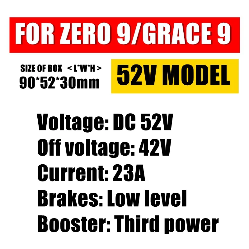 52V for ZERO9