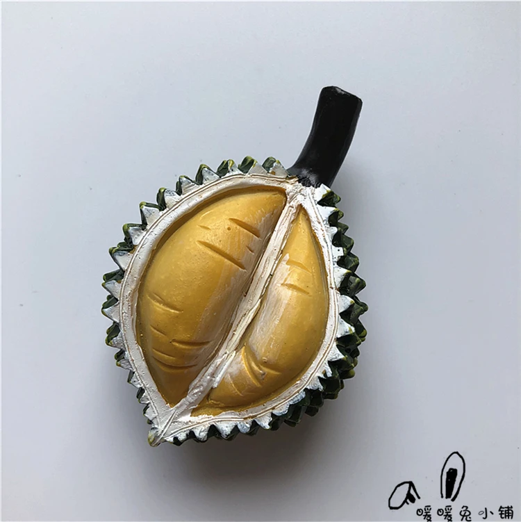 Durian mangosteen лимон Ананас Фрукты смолы наклейки на холодильник стерео магнит