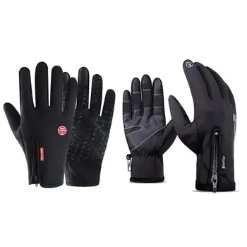 

1pair Riding Gloves Mechanical Moto Gloves Men Motorcycle Shooting Finger Motorcycle Hunt Gloves Winter Bike Leather Full R W1J4