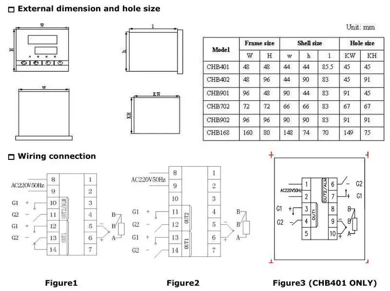 light sensor switch Intelligent Digital Display Temperature Controller CHB902 CHB401 CHB402 CHB702 bluetooth light switch