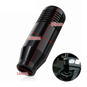 

Black Shift Knob Interior Universal 8.5cm Car Aluminum Alloy Racing JDM Manual