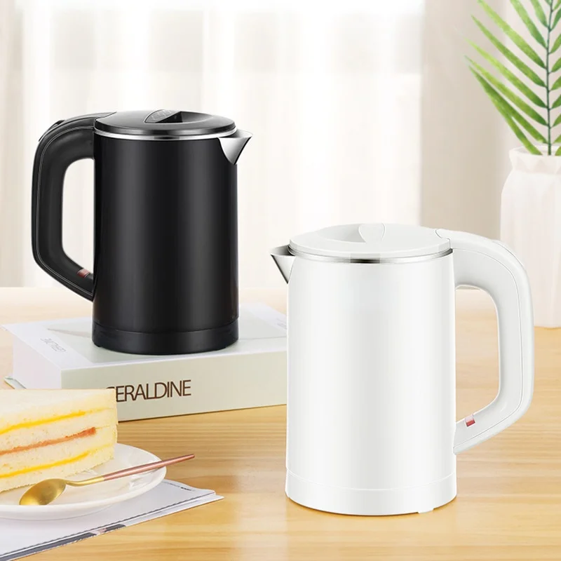 Small Electric Kettle Stainless Steel, 0.6L Portable Travel Kettle