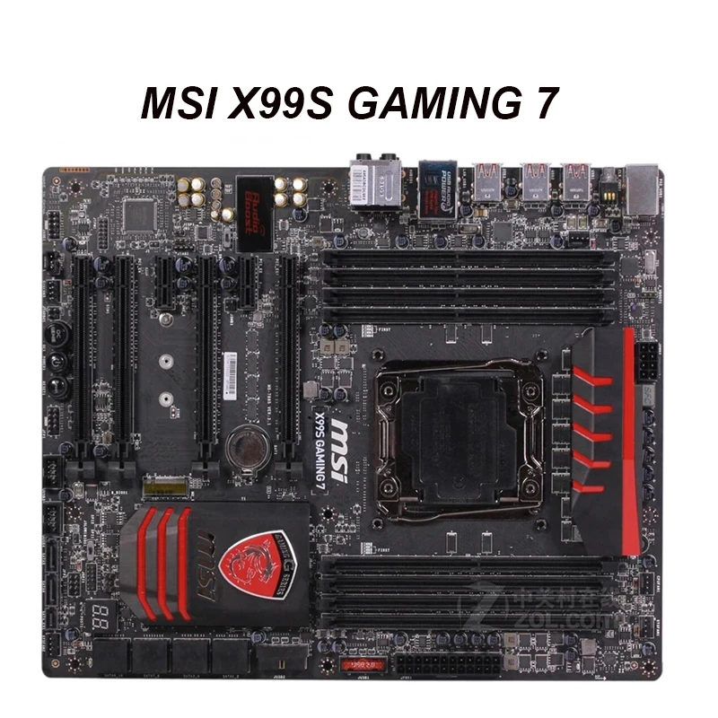 Материнская плата MSI microstar X99S игровая 2011-3/DDR4/ m.2 X99 6800K V3 V4 | Компьютеры и офис