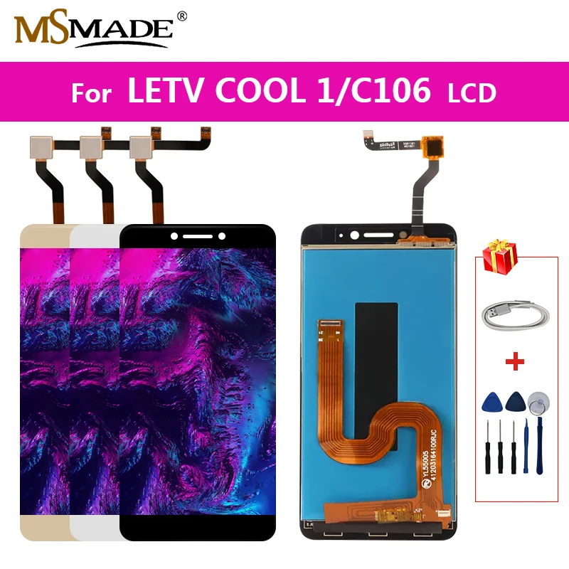 

5.5'' Display For Letv LeEco Coolpad Cool 1 Dual LCD Touch Cool1 Display Screen Digitizer C106 C106-7 C106-9 C106-8 LCD Display