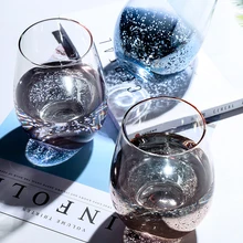 Бытовые скандинавские стеклянные чашки Звезда ночь живот кружка вода пиво молоко чашка GQ