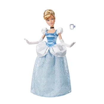 

Original Disney Store fashion Princess Cinderella baby doll Figure toys For children birthday Christmas girl gift