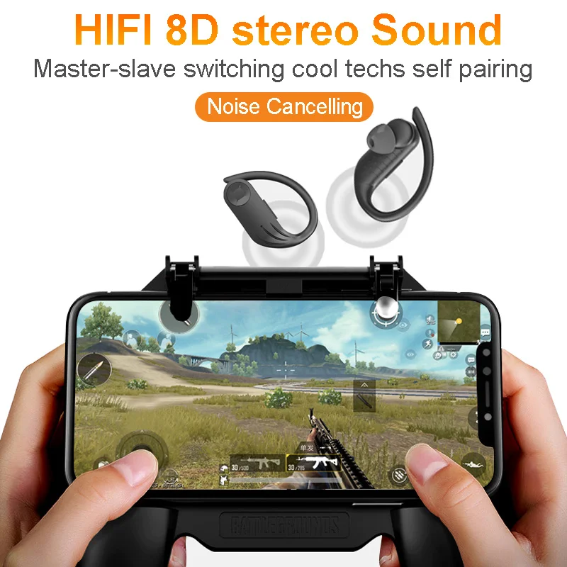Светодиодный дисплей B1 TWS Bluetooth 5,0 наушники беспроводные наушники HIFI 8D стерео наушники гарнитура для спорта для IPhone Xiaomi