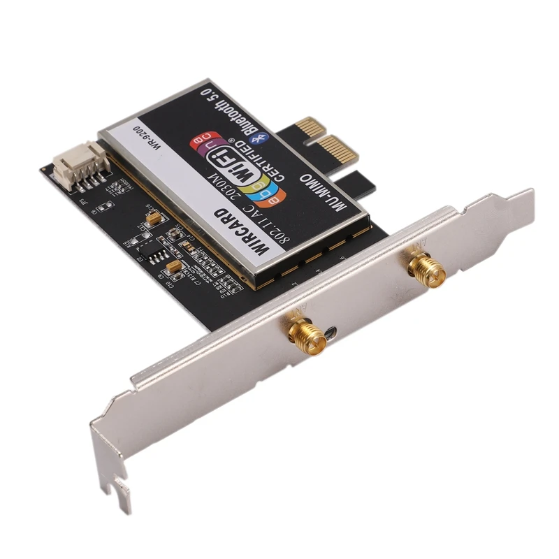 WIRCARD для Intel 9260NGW WR-9200 Настольный ПК 1700 Мбит/с 2,4G/5G BT5.0 беспроводная карта+ удлиненная антенна беспроводная сетевая карта