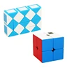 MoYu 3x3x3 2x2x2 meilong pack gift magic cube 3 stickerless cubo magico professional speed cubes educational toys for students ► Photo 3/6