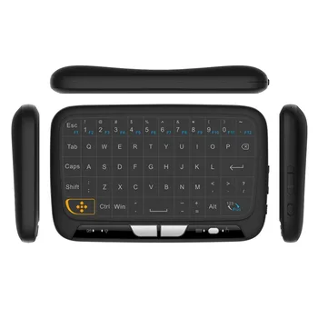 

2.4GHz Wireless Keyboard Remote Control Keyboard Mouse with Touch Pad Vibration Feedback for Android TV Box PC Laptop