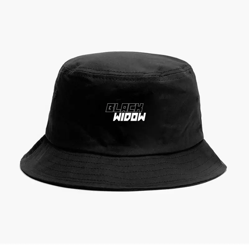 Новая черная шляпа-ведерко кепки snapback черные мужские и женские уличные Мультяшные шляпы с принтом для рыбалки, охоты, кемпинга, рабака солнца - Цвет: 01