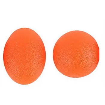 

58MM Silicone Hands Finger Exercise Massage Egg Shaped Gripper For Fitness Decompression Stress Relief Vent Ball