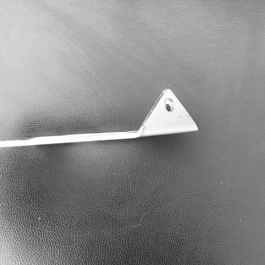 stainless steel backing plate for rod holder