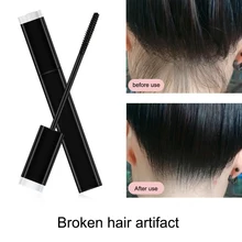 Сглаживающий крем-палочка для волос, маленькая, сломанная, чистая, для укладки волос, финишная палочка для придания формы, сглаживающий крем для волос