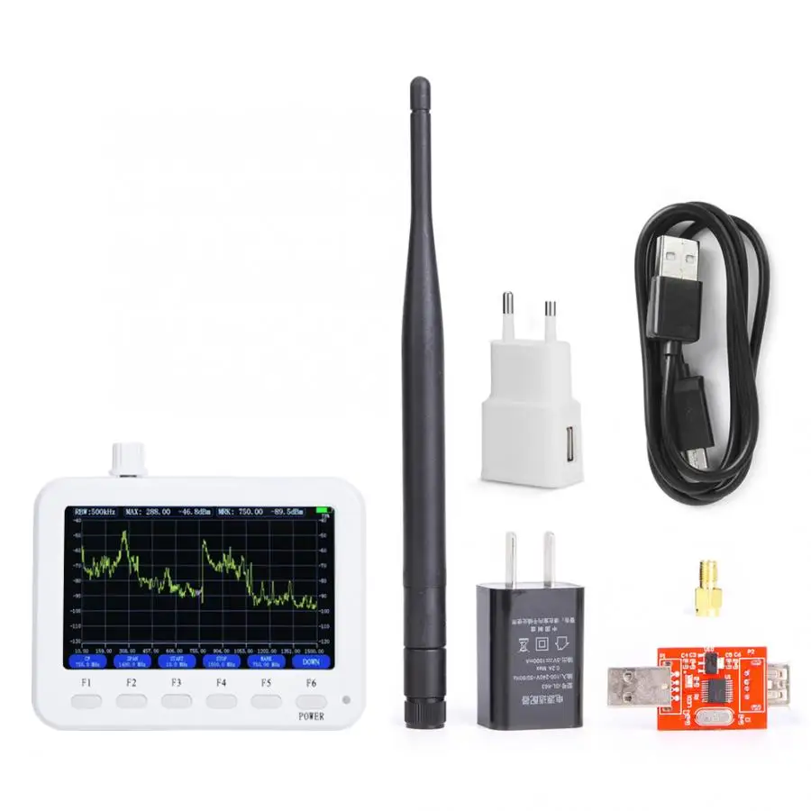 XT-239-AT портативный анализатор спектра измерительный прибор сигнала 2,3~ 2,9 GHz 100-240V
