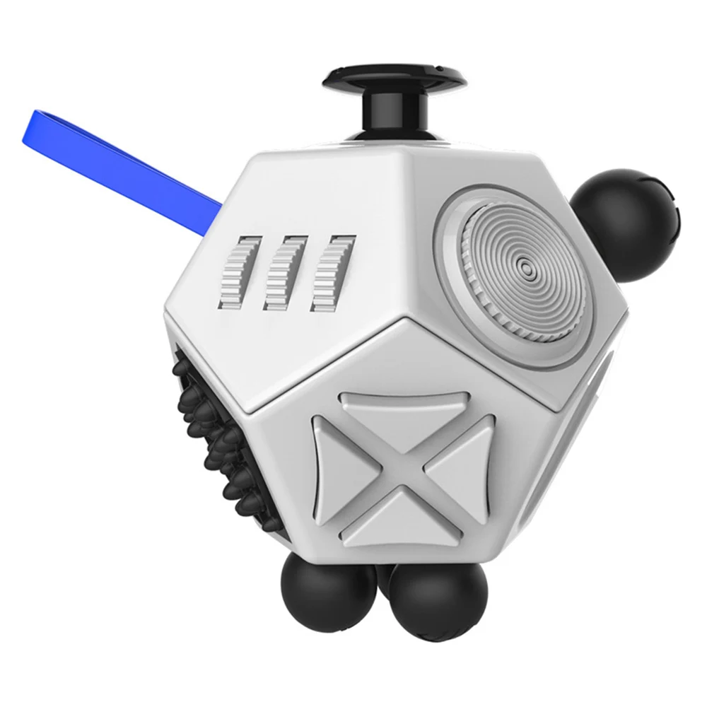 12 Sides Fidget Spinner For Anti Stress Autism ADHD Anxiety Magic Dice Relieve Boredom Antistrss Hand Finger Cube Toy BC0285 (3)