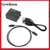 Grwibeou USB Digital to Analog DAC Audio Converter Optical Fiber Toslink Coaxial to RCA R/L Audio Decoder SPDIF ATV Amplifier ► Photo 1/6