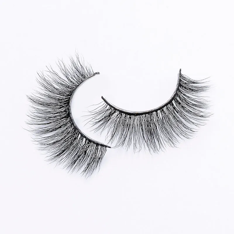 Wyuen Natural Eyelashes Extension Nude Makeup Curl False eyelashes Reusable 5D Faux Mink Lashes for 5D-124 | Красота и здоровье