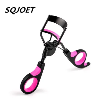 

Professional Handle Curl Eye Lash Curler Eyelash Cosmetic Makeup Eyelash Curler Curling Lashes Makeup Tools with Pink Refill Pad