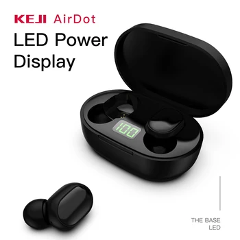 

Original mi Airdots Bluetooth Earphone Battery LED Display With Mic Earbuds Wireless Sports 3D Stereo Headset For Xiaomi Redmi