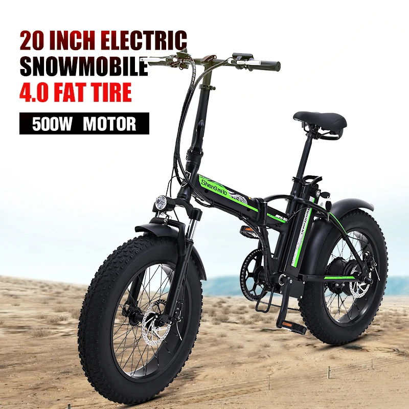 Baratos Bicicleta Eléctrica 4,0 fat tire bicicleta eléctrica bikeebike playa cruiser bicicleta Booster bicicleta plegable bicicleta eléctrica 48v ebike