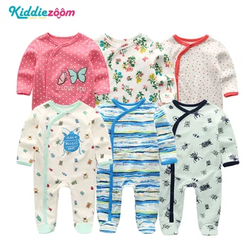 

Clearance 2/3pcs Winter Baby Rompers 100% Soft Cotton Newborn Clothes Roupas de bebe Boys Girls Cartoon Jumpsuit&Clothing Sets