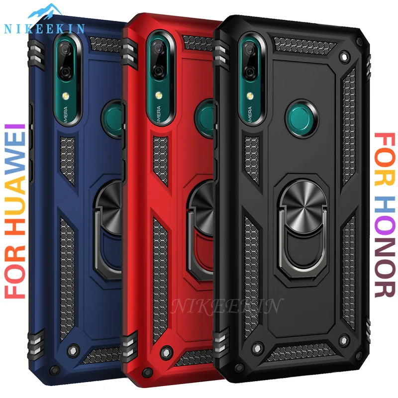 Тяжелый защитный чехол для Huawei Y5P Y9S Y8P Y6S P Smart P30 Pro P40 Lite бронированный Honor 30i 9S 9X 20S 8A