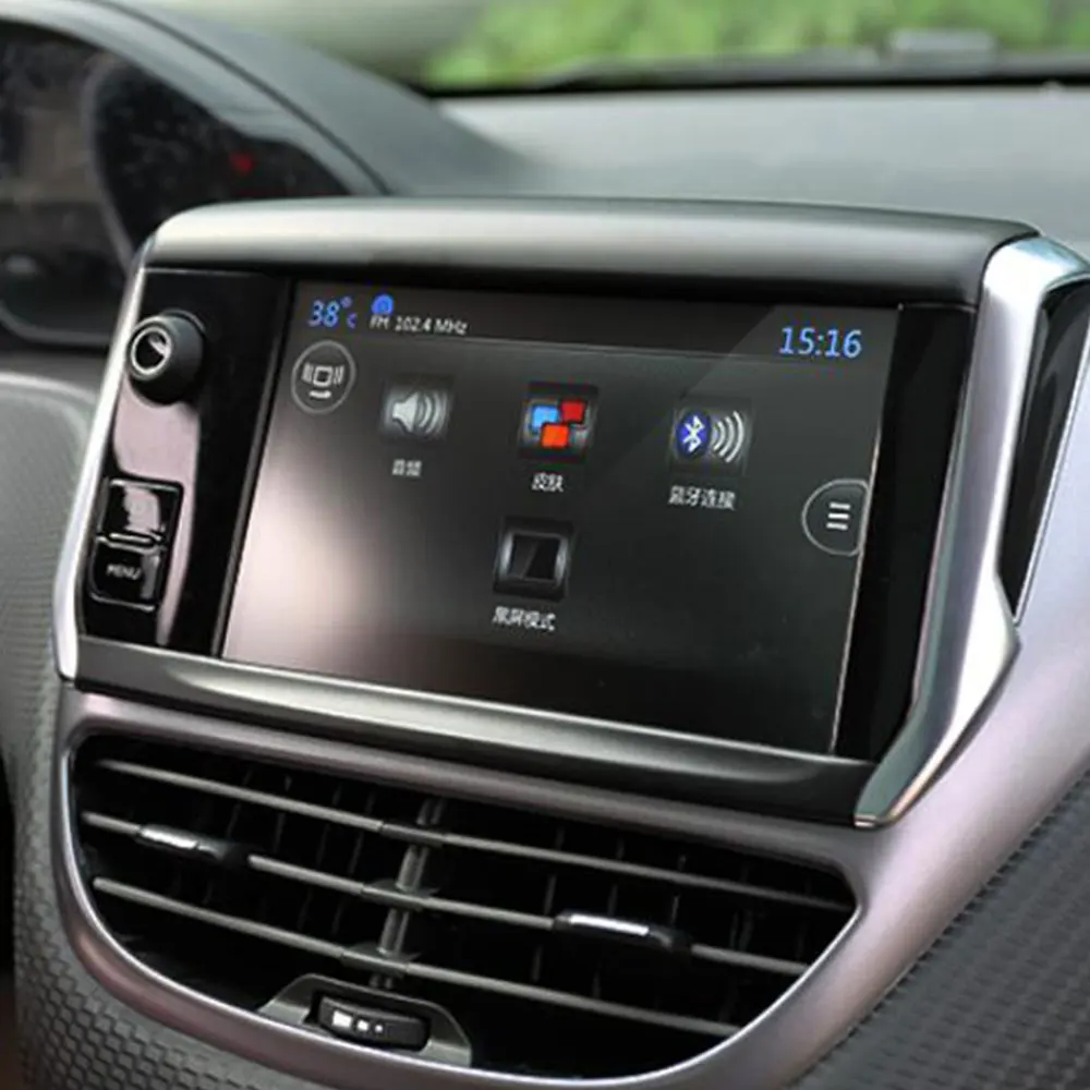 15,2x9,1 см Автомобильная gps навигация Закаленное стекло Защитная пленка для peugeot 3008 2008 508 3008gt 4008 аксессуары