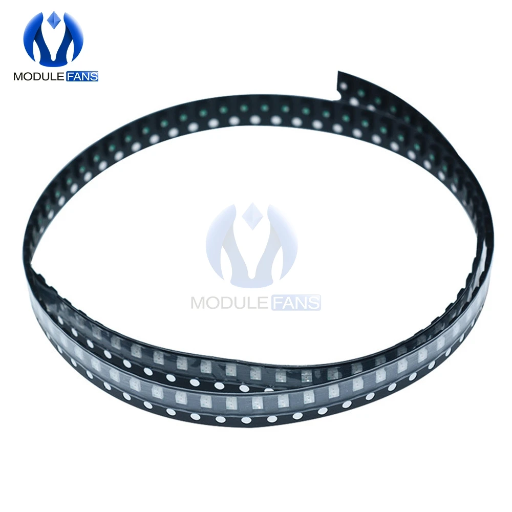 

100Pcs Yellow 1206 SMD SMT Super Bright LED Wholesale