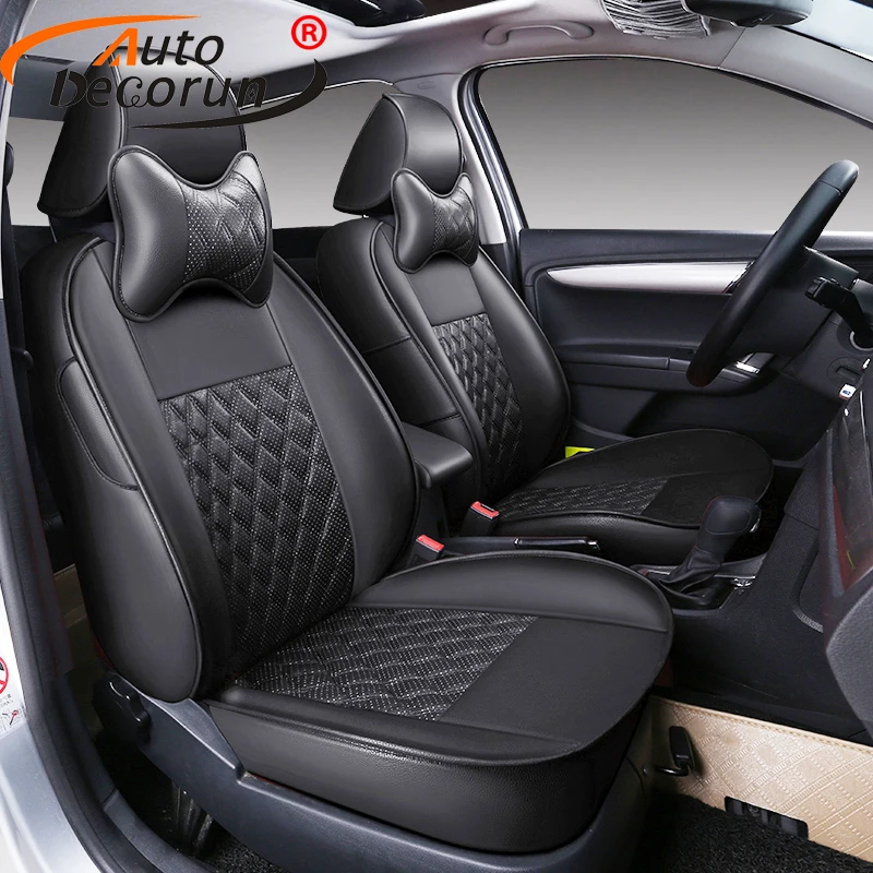 AutoDecorun на заказ подушка для сиденья из искусственной кожи Chevrolet Captiva 2008 2012 чехлы