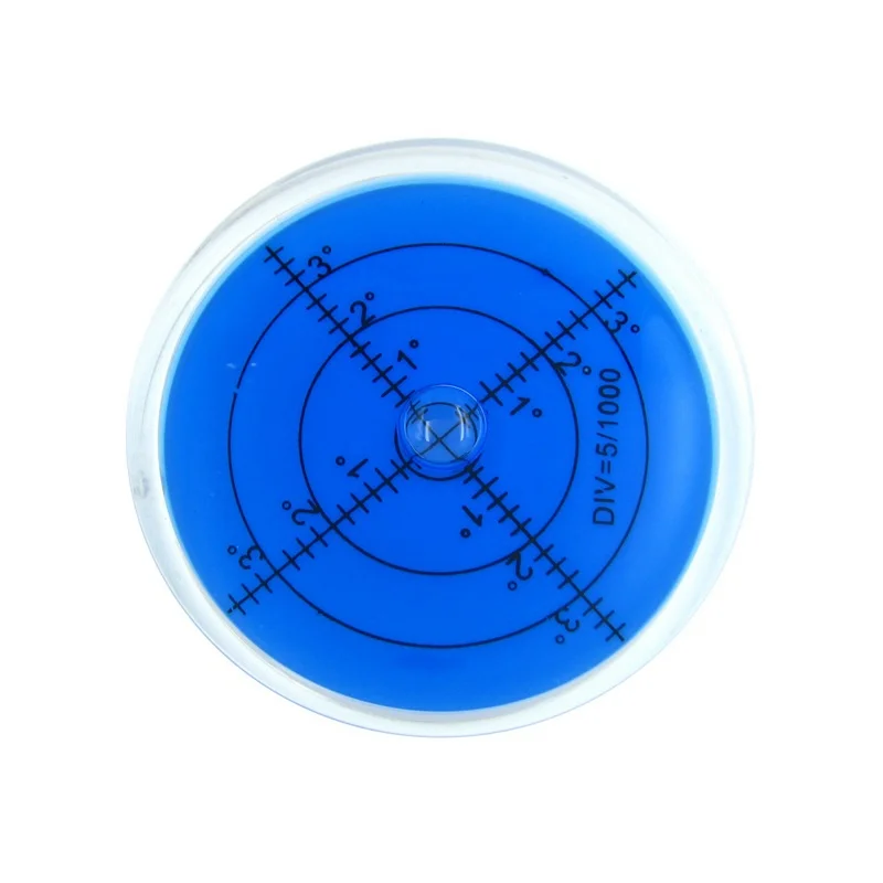 60*12 мм пузырьковая степень для выравнивания поверхности камеры Ttripod мебель игрушки уровень измерительные инструменты - Цвет: Синий