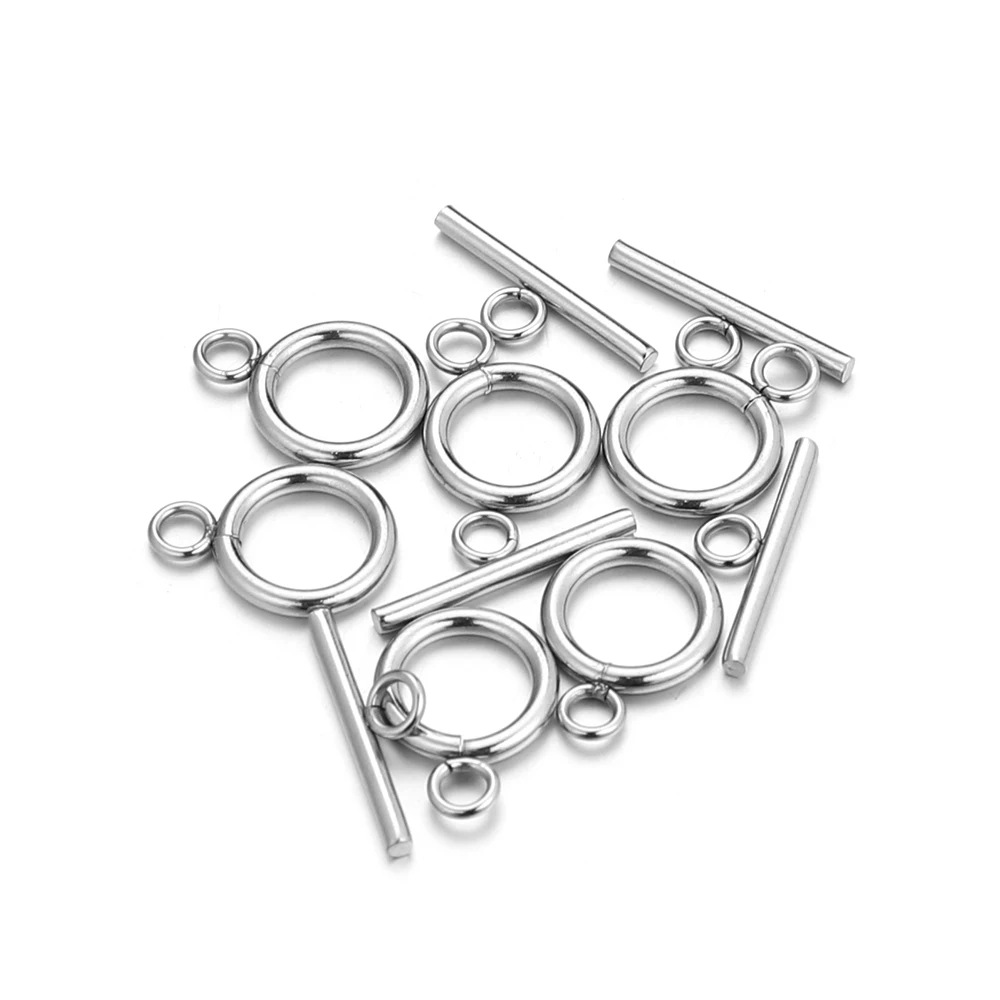 Semitree 10 комплектов нержавеющая сталь OT Переключить Застежка Крючки Разъемы для DIY ожерелья, браслеты, ювелирные изделия для рукоделия аксессуары