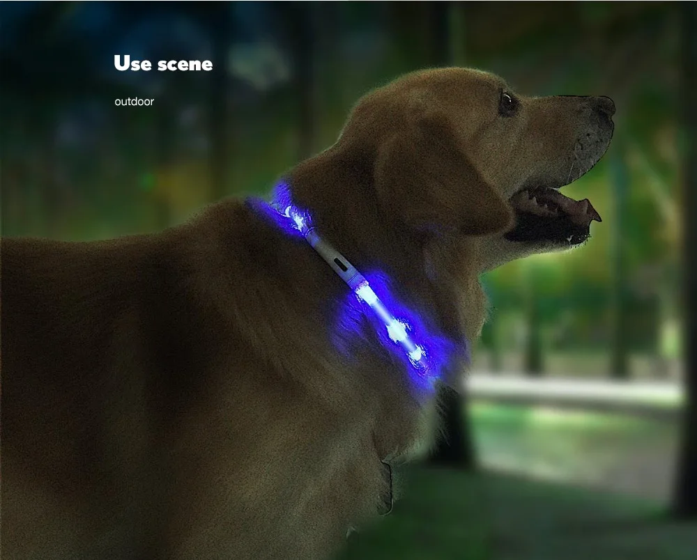 Xiaomi Pet маленький зверь звезда ошейник с подсветкой ошейник