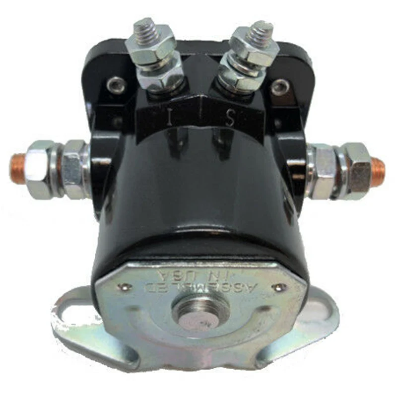 

Magnetic Switch Solenoid Starter Relay 12V 4Connections Replace SS588 F496 Lawn Mower Parts Power Equipment Accessories