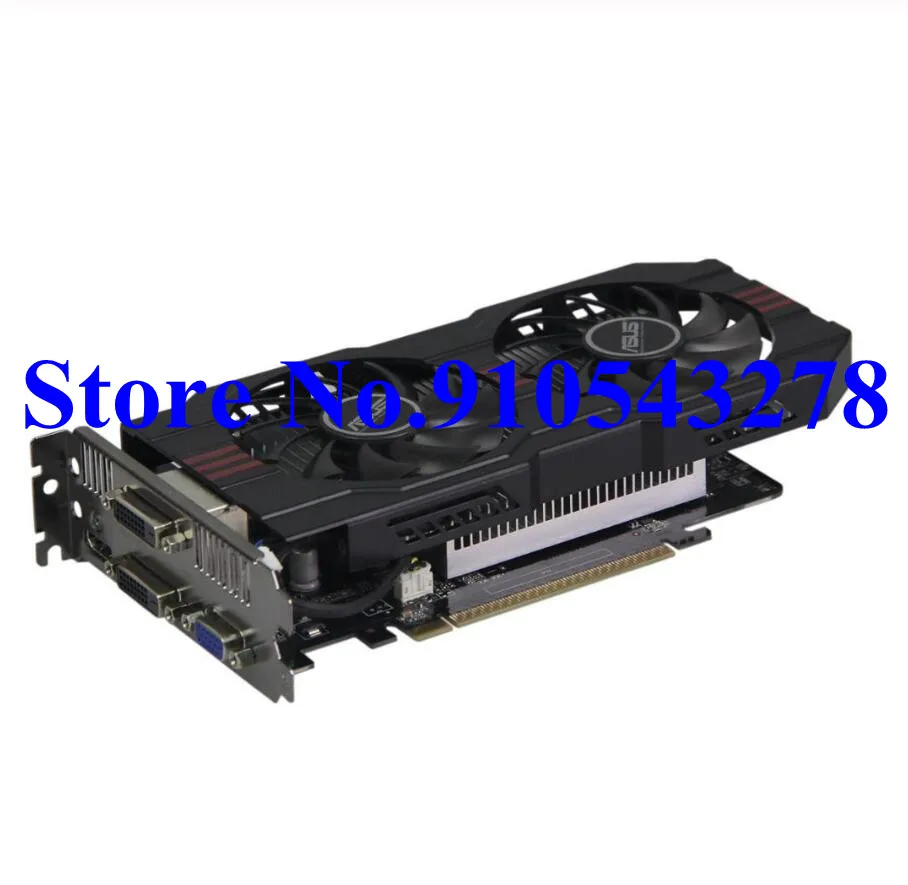 Для видеокарты ASUS Оригинал GTX 750 Ti 2 Гб 128 бит GDDR5 для nVIDIA Geforce 750Ti б/у VGA карта GTX750TI 1050 |