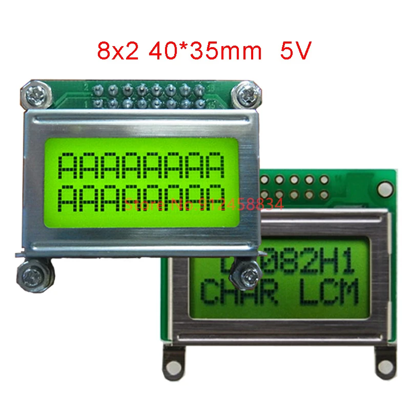 8x2 0802A LCD Display Module 14pin or 16pin 5v LC0821 LC082H
