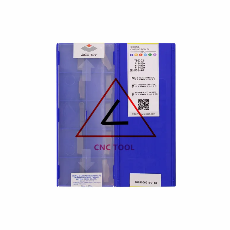 

ZRHD05-MG YBG302 10pcs Original CHINA ZCCCT Cutting Tool