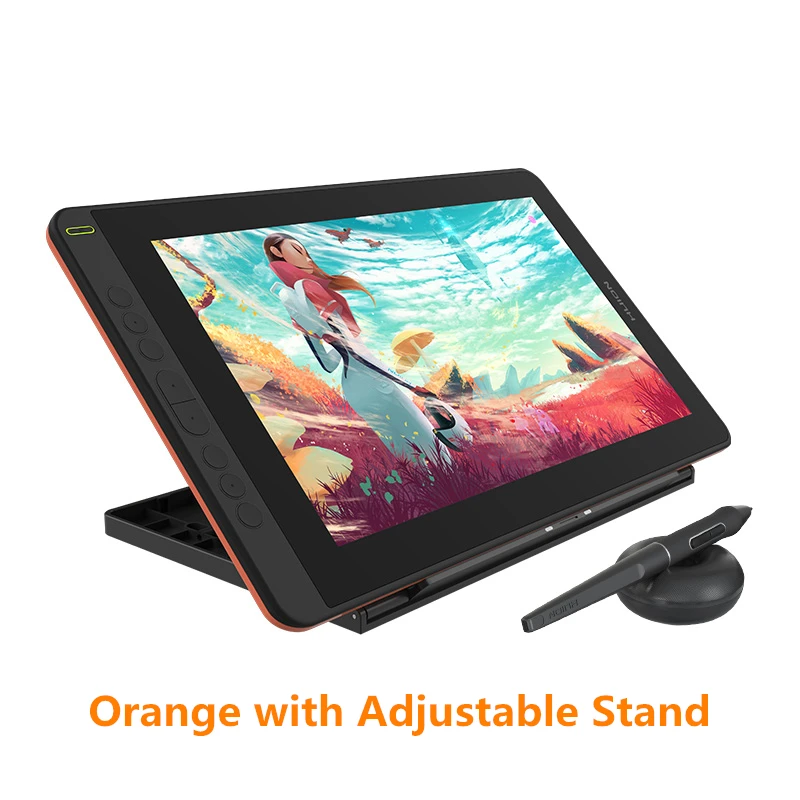 Orange With Stand