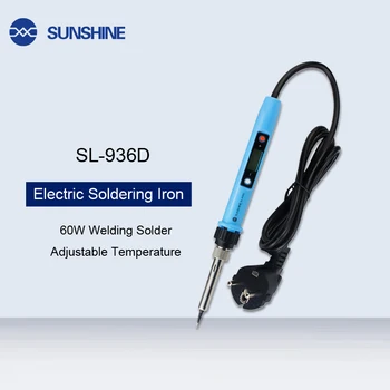 

SL-936D 80W Portable Adjustable Temperature Electric Soldering Iron 60W Welding Solder Rework Station Heat Pencil Repair Tools