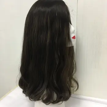 

Tsingtaowigs Custom made European virgin hair unprocessed hair 16inch jewish wig Best Sheitels wigs free shipping