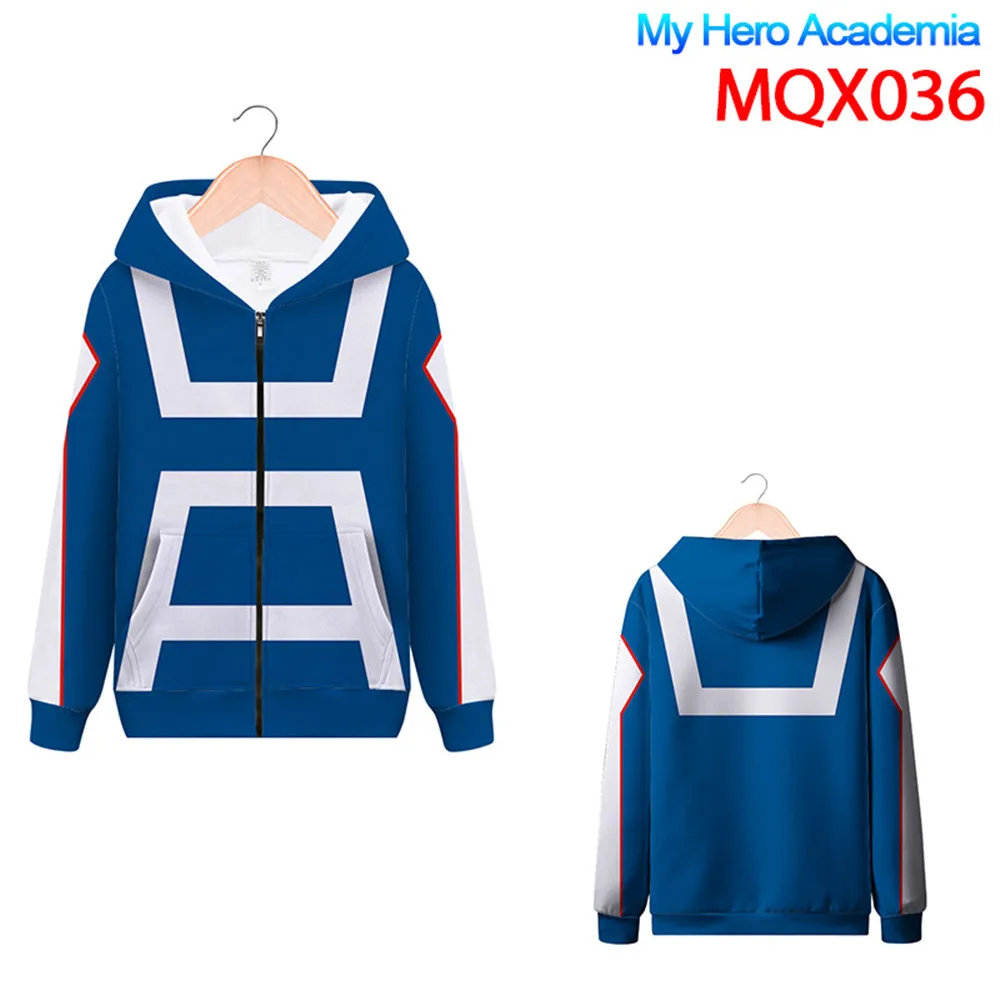 Косплей Аниме Academy Todoroki Shouto толстовка на молнии для мужчин и женщин 3D свитер воин все может Толстовка Куртка пальто костюм