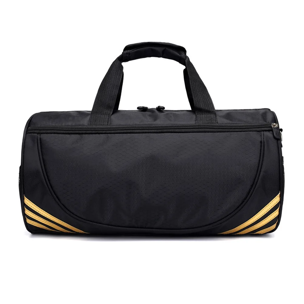 Gold S Portable Travel Handbag Lightweight Sports Bag Large Capacity for Yoga-OPK - Цвет: Gold S