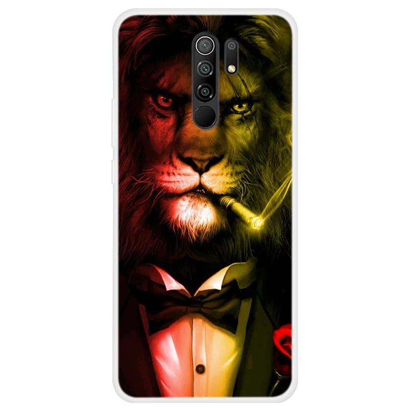 xiaomi leather case card Dành Cho Xiaomi Redmi 9 Ốp Lưng Silicone Mềm TPU Fundas Ốp Điện Thoại Cho Xiaomi Redmi 9 Nắp Lưng Capas Trên Redmi9 bảo Vệ Vỏ xiaomi leather case card