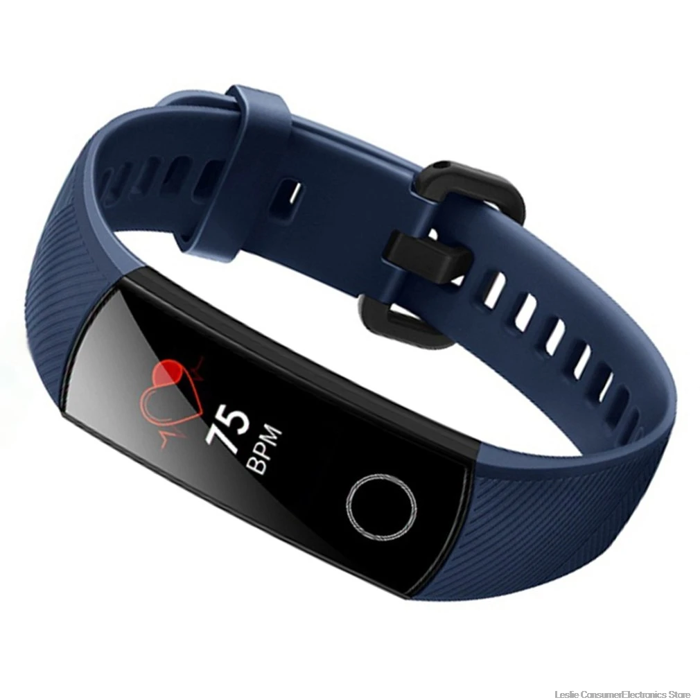 Смарт-браслет huawei Honor Band 4 0,9" Amoled цветной сенсорный экран для плавания дисплей осанки обнаружения пульса сна оснастки