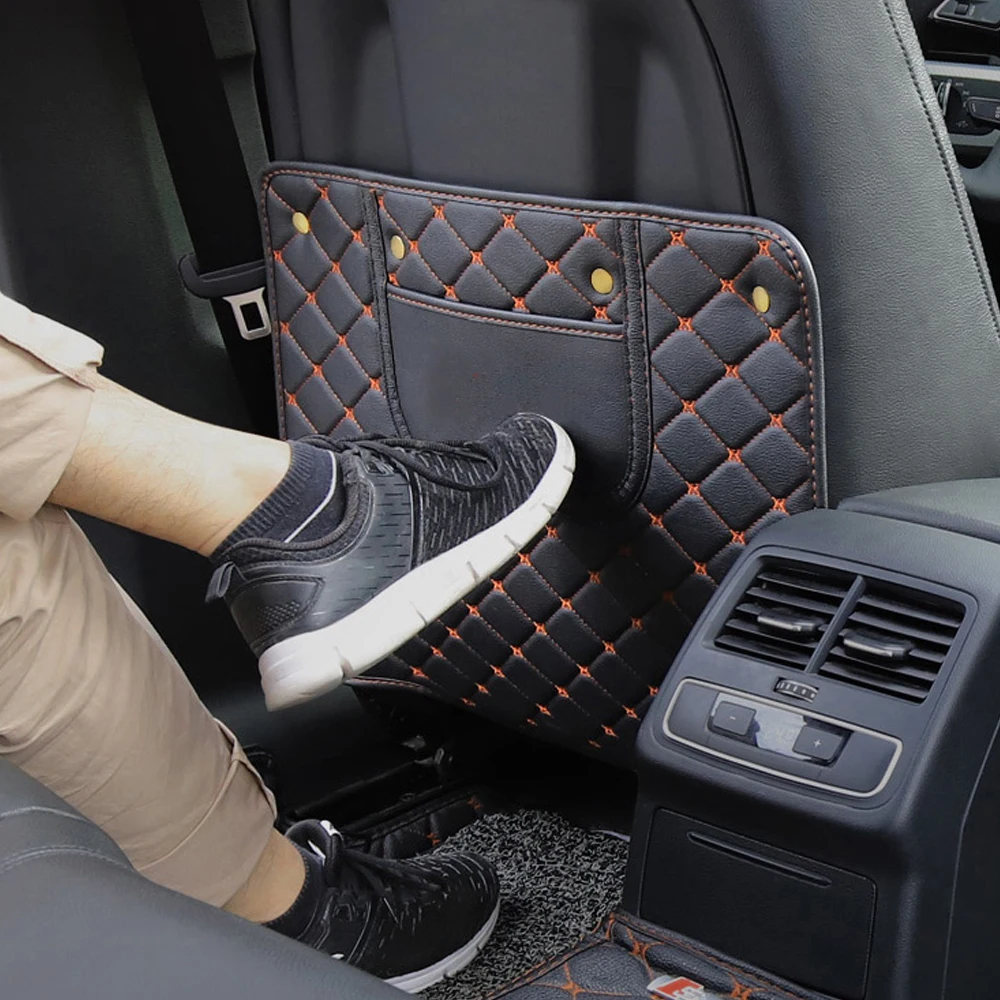 Карманго для Audi Q5 B8 B9 2012- уход за автомобилем, защита спинки сиденья, кожаный анти-удар, коврик, подушка, аксессуары для интерьера